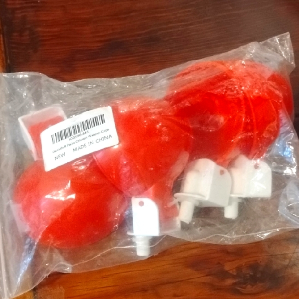 8 Pack Chicken Waterer Cups